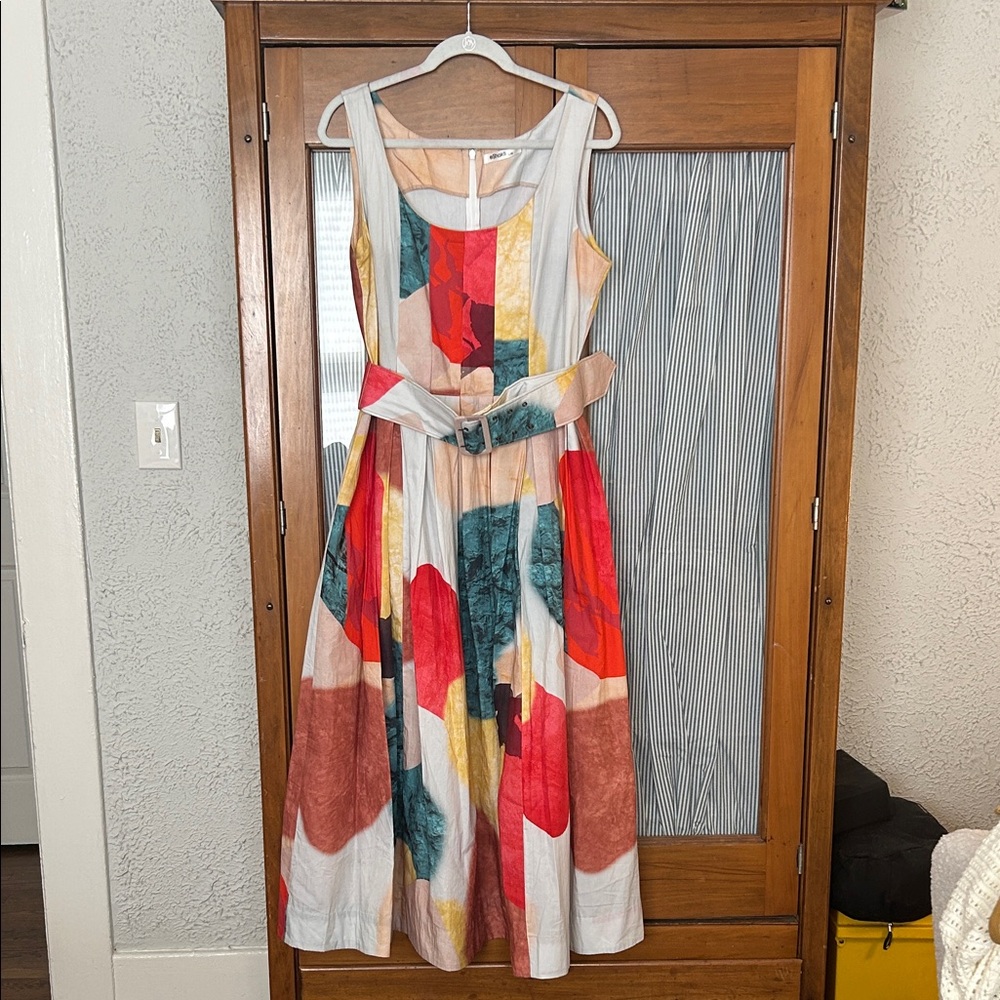 EShakti Abstract Print Dress